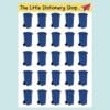 Blue Wheelie Bin Sticker Sheet Full Blue Wheelie Bin Sticker Sheet Full