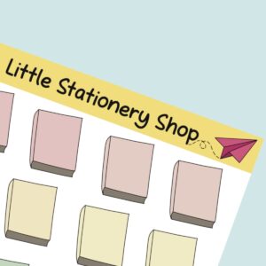 Book Sticker Sheet Main