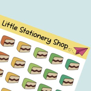 Cake Sticker Sheet Main