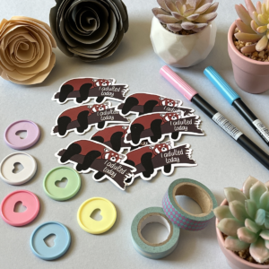 I Adulted Today Matt Vinyl Sticker