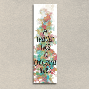 IMG_0158 Thousand Lives Multicoloured Bookmark