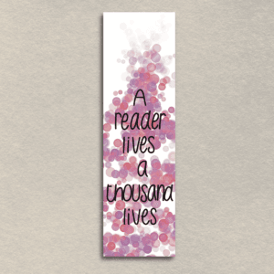 IMG_0159 Thousand Lives Pink Handmade Bookmark