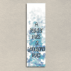 IMG_0160 Thousand Lives Blue Handmade Bookmark