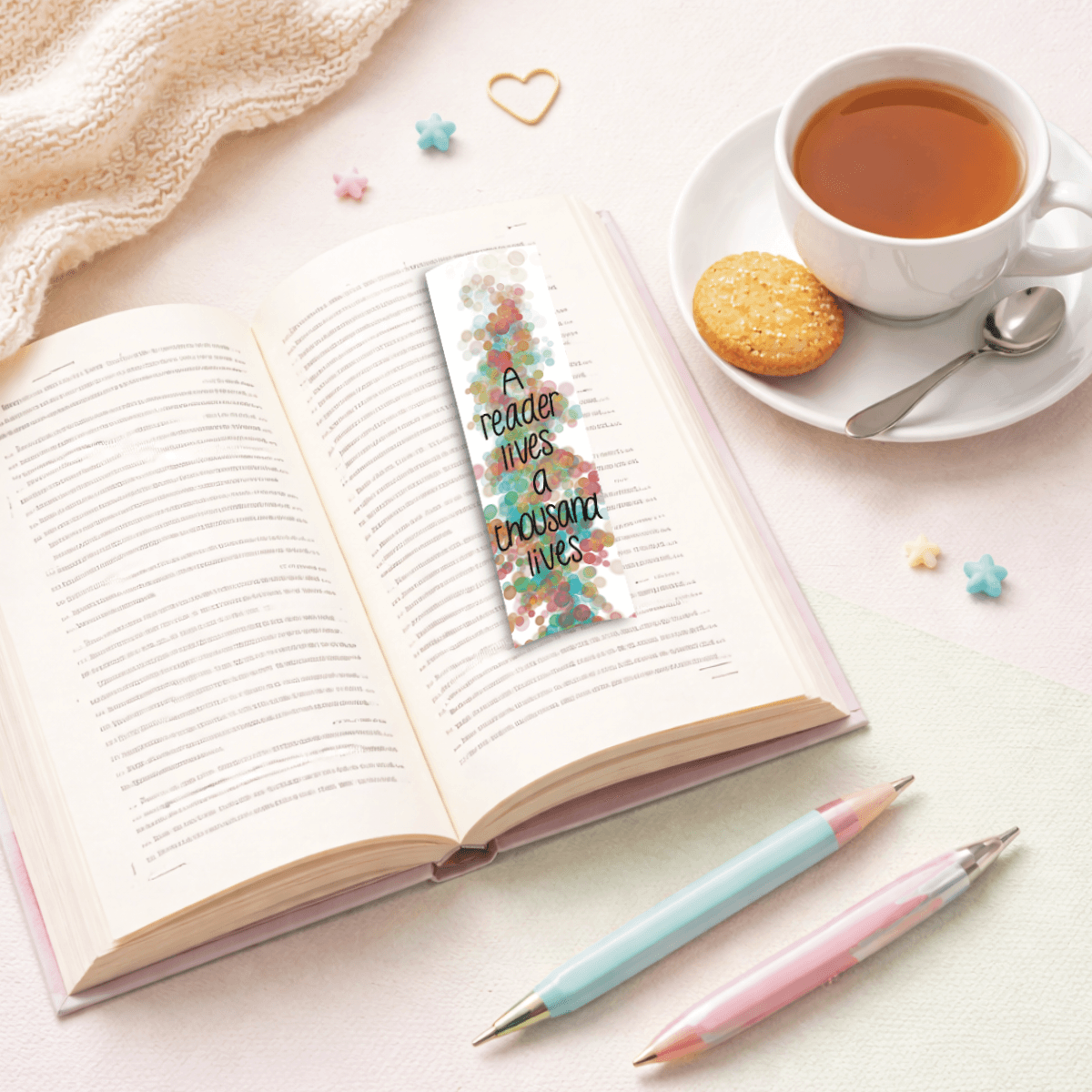 IMG_0163 Thousand Lives Multicoloured Bookmark