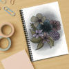 Floral Handmade A5 Notebook