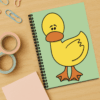 Worried Duck Handmade A5 Notebook