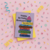Birthday Card for Book Lover