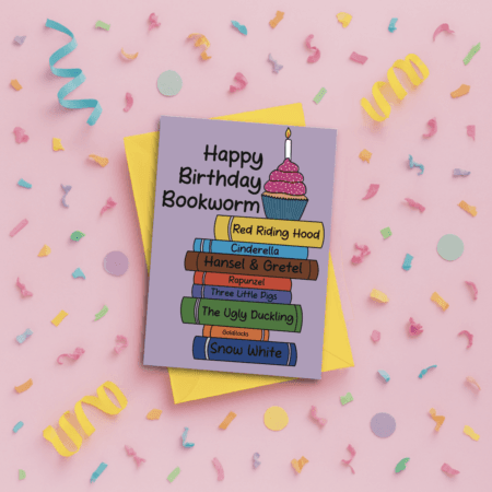Birthday Card for Book Lover
