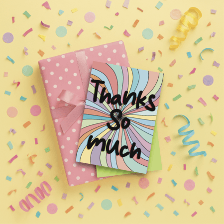 Thanks So Much Greeting Card