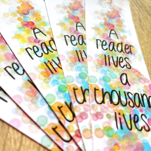 Thousand Lives Bookmark Multi