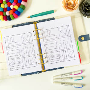 Reading Log Planner Pages