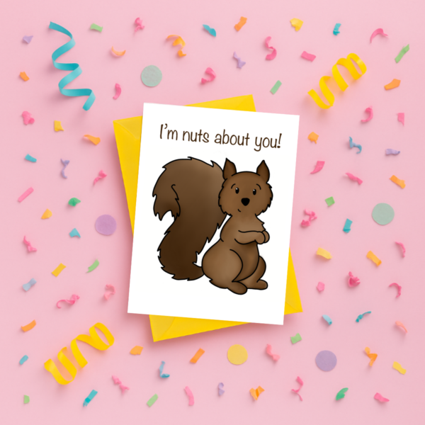 Nuts About You Greeting Card - Image 3