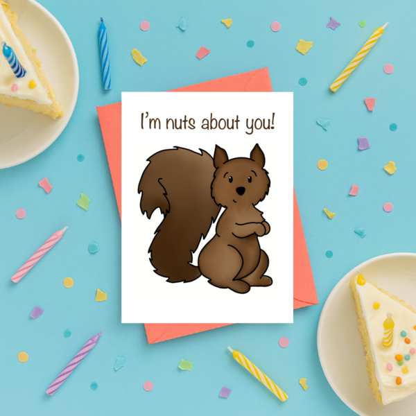 Nuts About You Greeting Card - Image 4