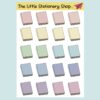Pastel Book Sticker Sheet Full