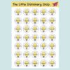 Reminder Sticker Sheet Full