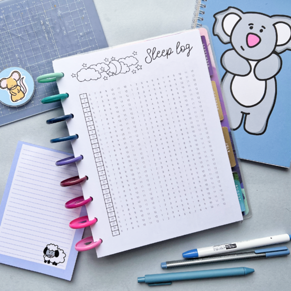 Sleep Tracker Planner Insert - Image 2