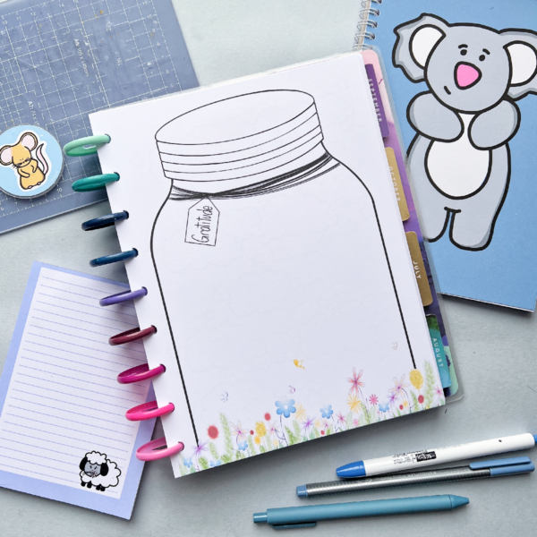 Gratitude Jar Planner Insert - Image 2