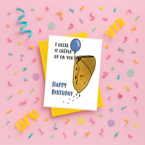 Yummy Crepe Birthday Card - Image 3