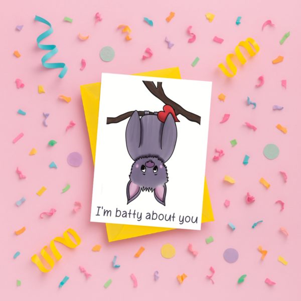 Batty About You Card - Image 3