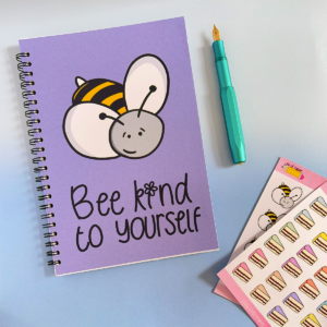 Bee Kind A5 Notebook
