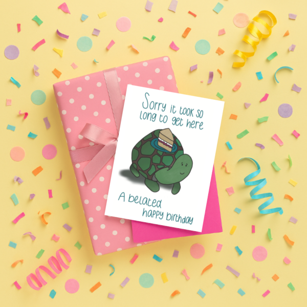 Belated Birthday Card - Image 2