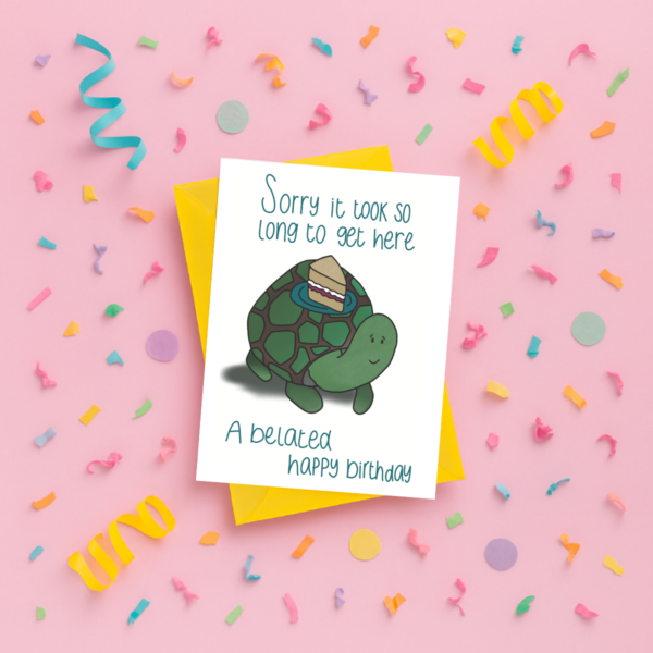Belated Birthday Card - Image 3