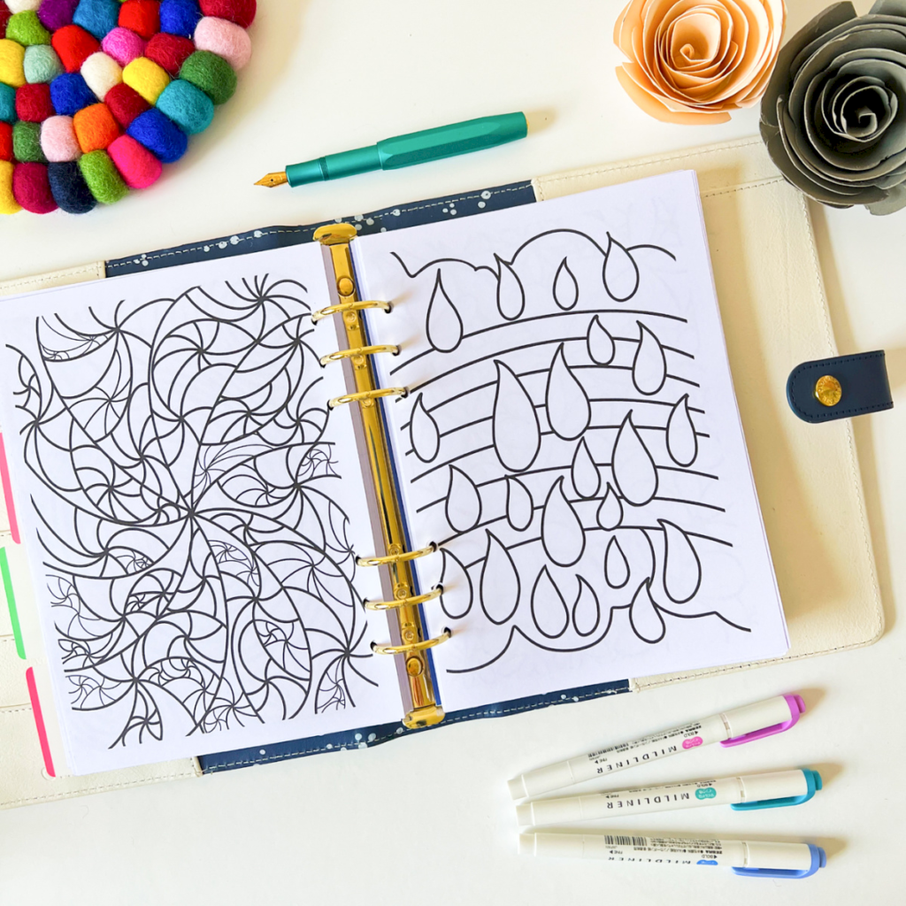 Book Review Log Planner Insert