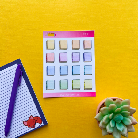 Bookworm Sticker Sheet