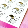 Bumblebee Planner Sticker Sheet