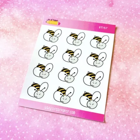 Bumblebee Planner Sticker Sheet