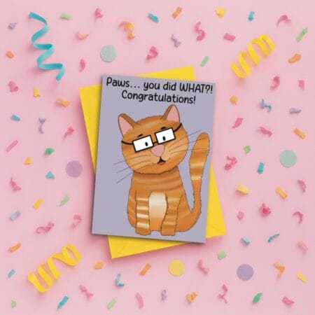Cat Congratulations Card