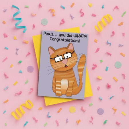 Cat Congratulations Card