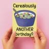 Cereal Pun Birthday Card