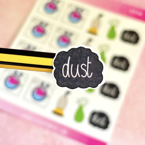 Cleaning Icon Sticker Sheet - Image 2