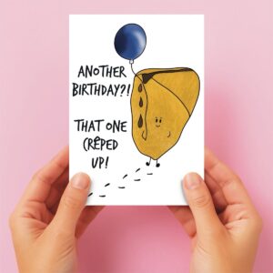 Crêpe Birthday Card