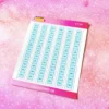 Daily Time Schedule Planner Sticker Sheet