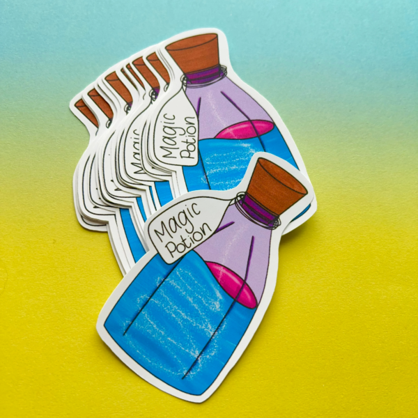 Drink Me Matt Vinyl Sticker