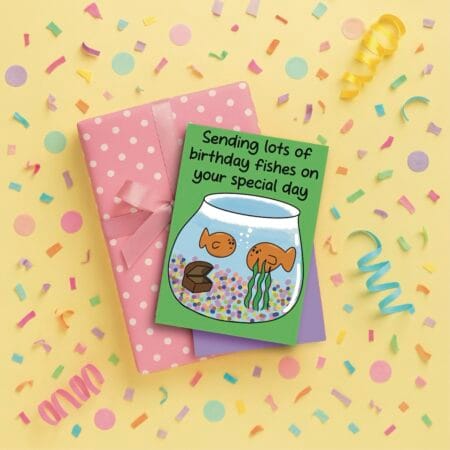 Fish Pun Birthday Card