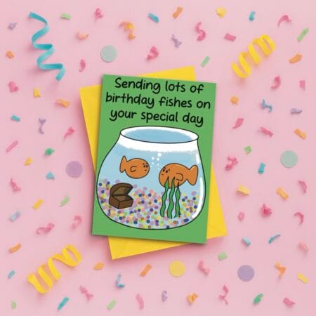 Fish Pun Birthday Card