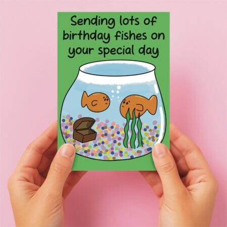 Fish Pun Birthday Card