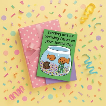 Fish Pun Birthday Card