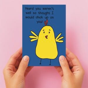 Funny Get Well Soon Card