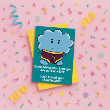 Getting Forgetful Birthday Card