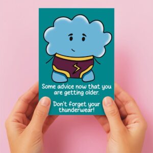 Getting Forgetful Birthday Card
