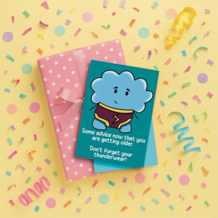 getting forgetful birthday card yellow Getting Forgetful Birthday Card