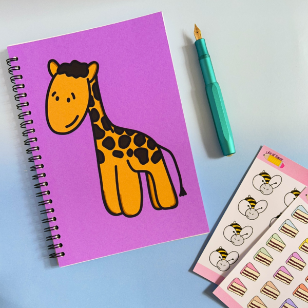 Giraffe A5 Notebook - Image 3