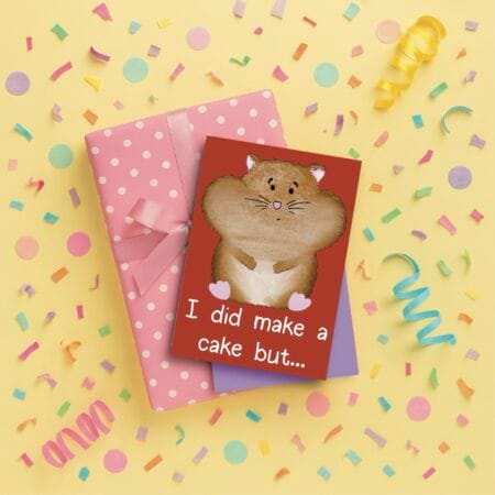 Hamster Greeting Card