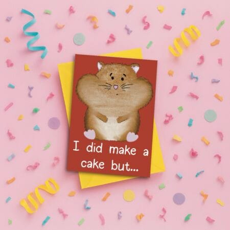Hamster Greeting Card