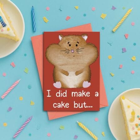 Hamster Greeting Card