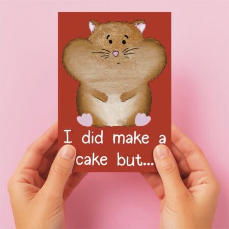 Hamster Greeting Card